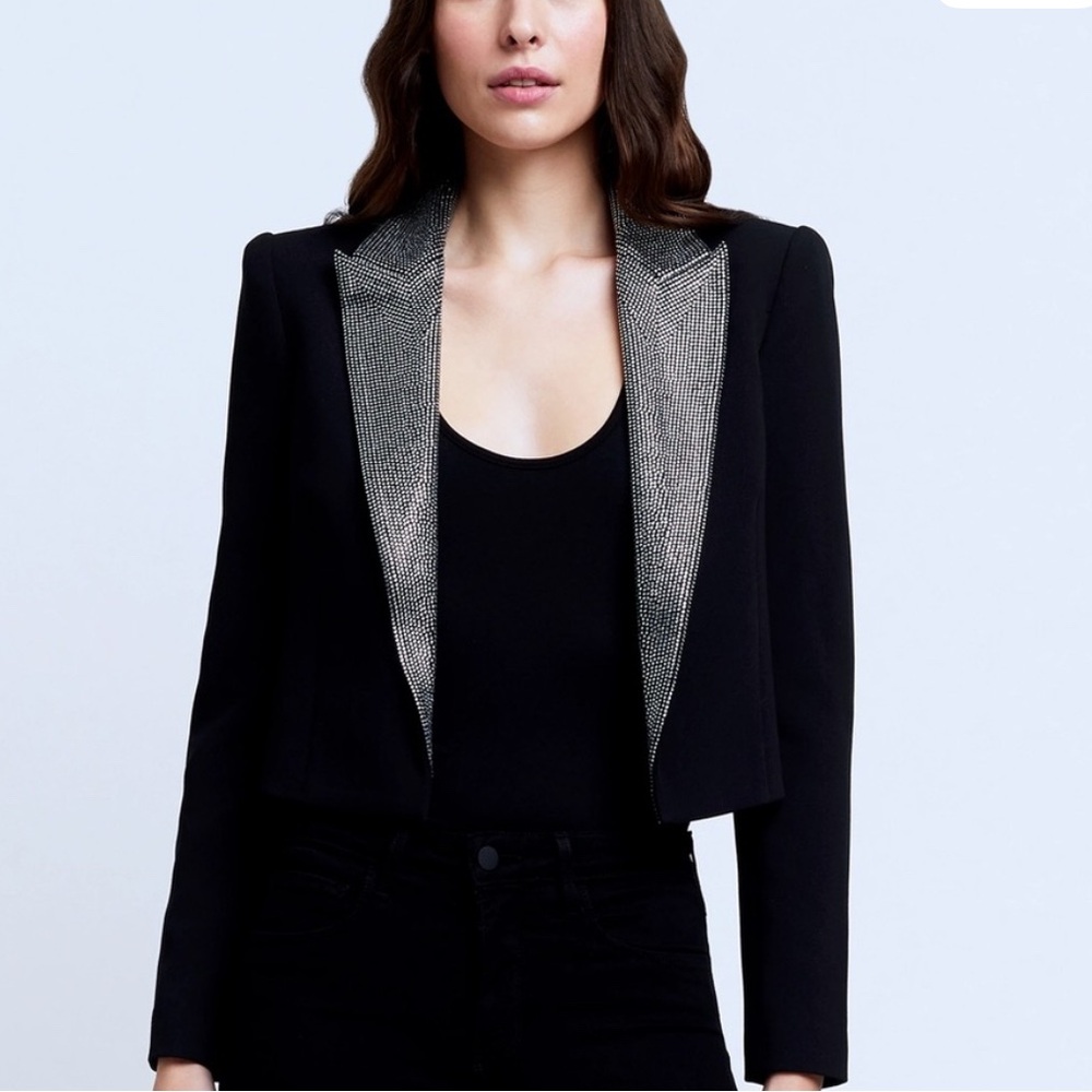 L’Agence Jen Rhinestone Blazer (BRAND NEW)